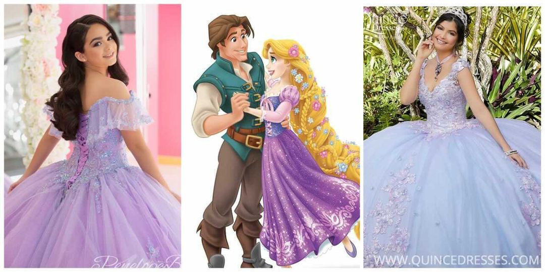 princess inspired quinceanera dresses