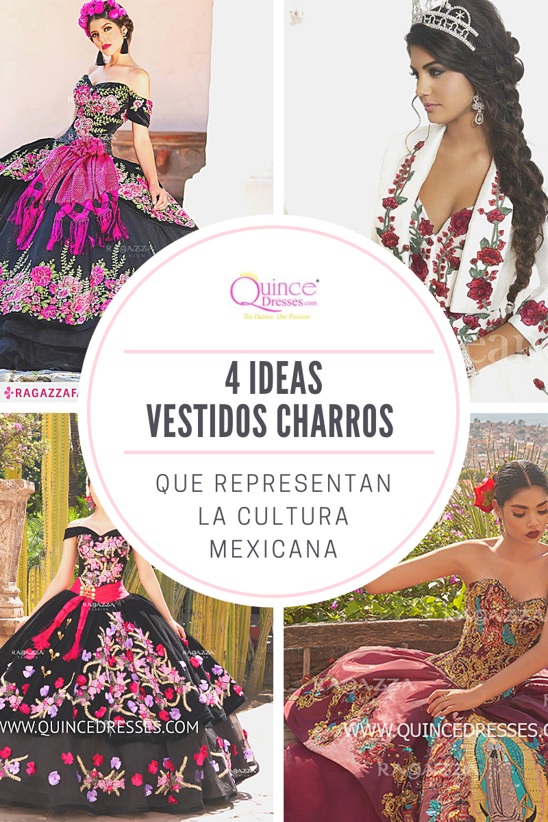 4 ideas de Vestidos Charros que representan la cultura mexicana