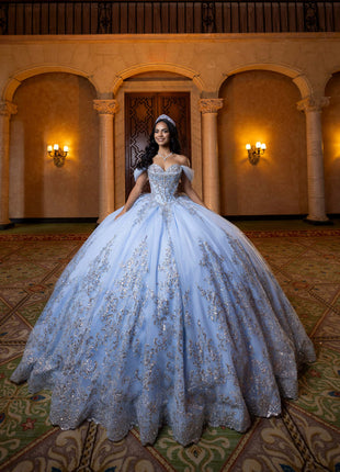 Morilee Style 4080013 - Light Bluesilver