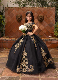 Rachel Allan Style RQ4055 - BLACK GOLD