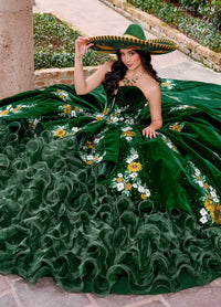 Rachel Allan Style RQ5005 - EMERALD MULTI