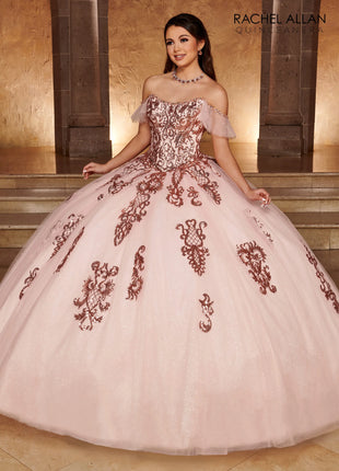 Rachel Allan Style RQ2166 - BLUSH ROSE GOLD