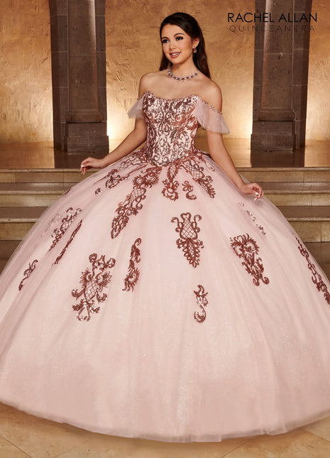 Rachel Allan Style RQ2166 - BLUSH ROSE GOLD