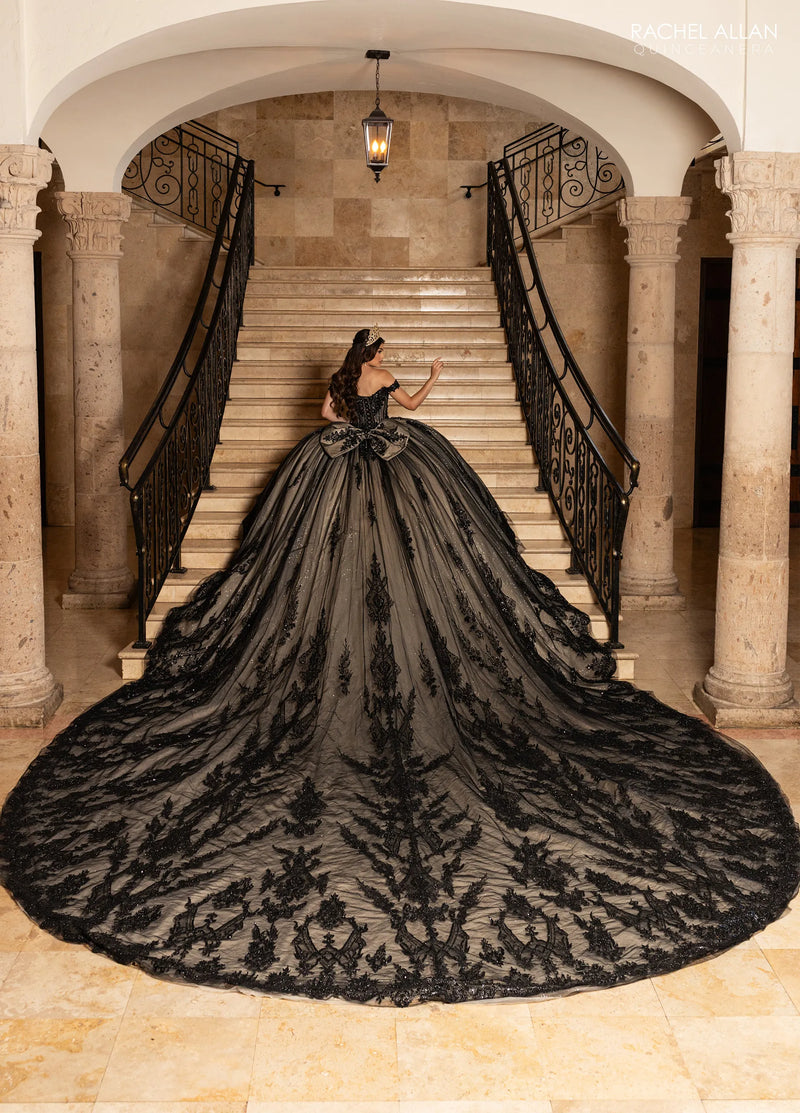 Rachel Allan Style RQ2247 - BLACK CHAMPAGNE