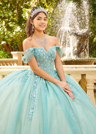 House of Wu Style 56517 - Teal/Champagne