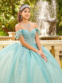 House of Wu Style 56517 - Teal/Champagne