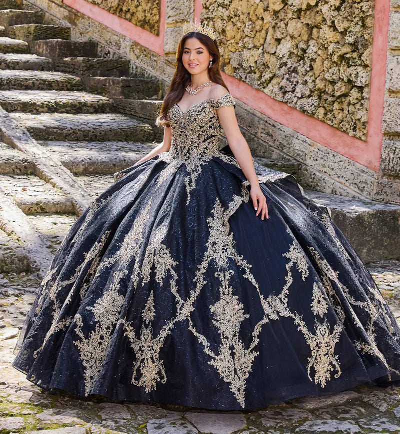 Princesa Ariana Vara PR30138 - Black/Gold