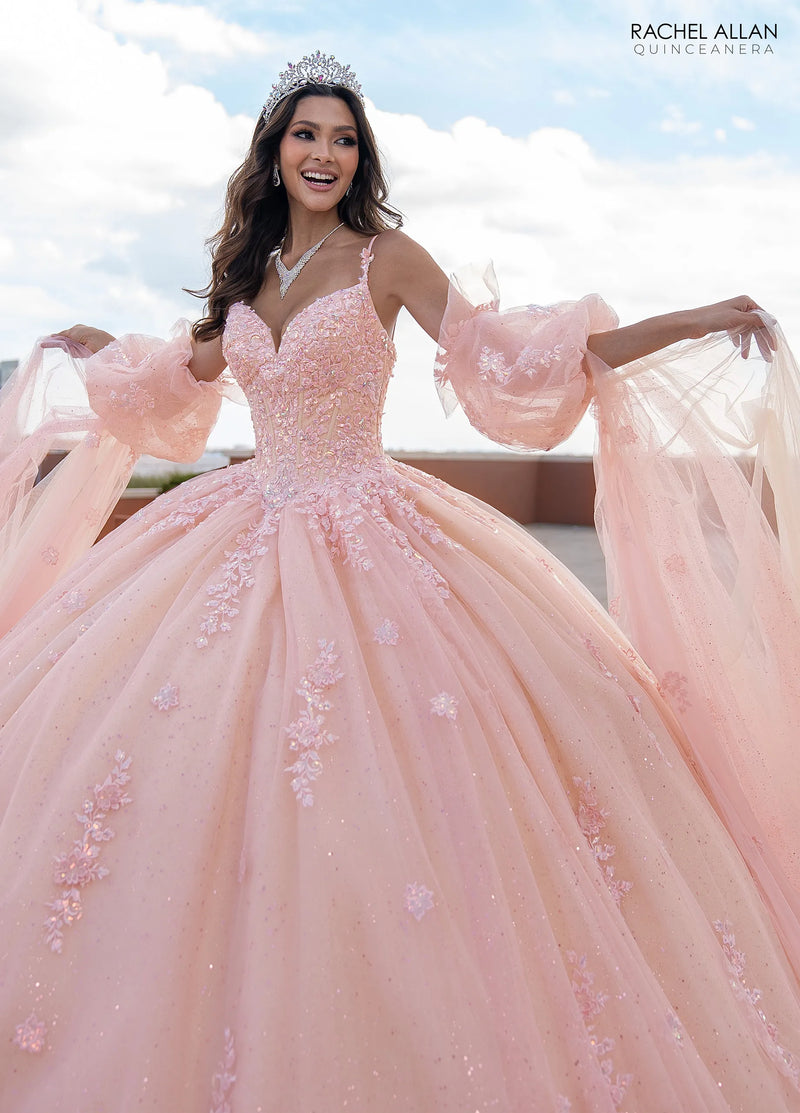 Rachel Allan Style RQ1133 - BLUSH CHAMPAGNE