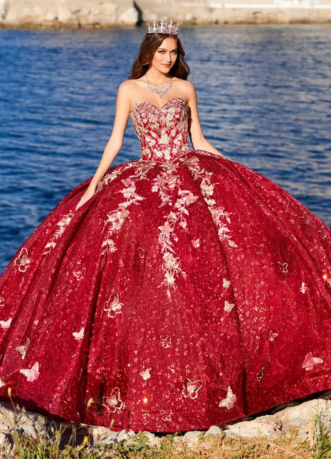 Princesa Ariana Vara PR30121 - Wine/Gold