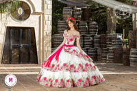 Ragazza Style MV33-133 - Ivory/Fuchsia