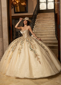 Rachel Allan Style RQ3172 - CHAMPAGNE GOLD