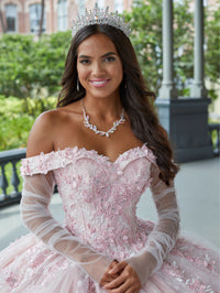 House of Wu Style 26049 - White/Pink