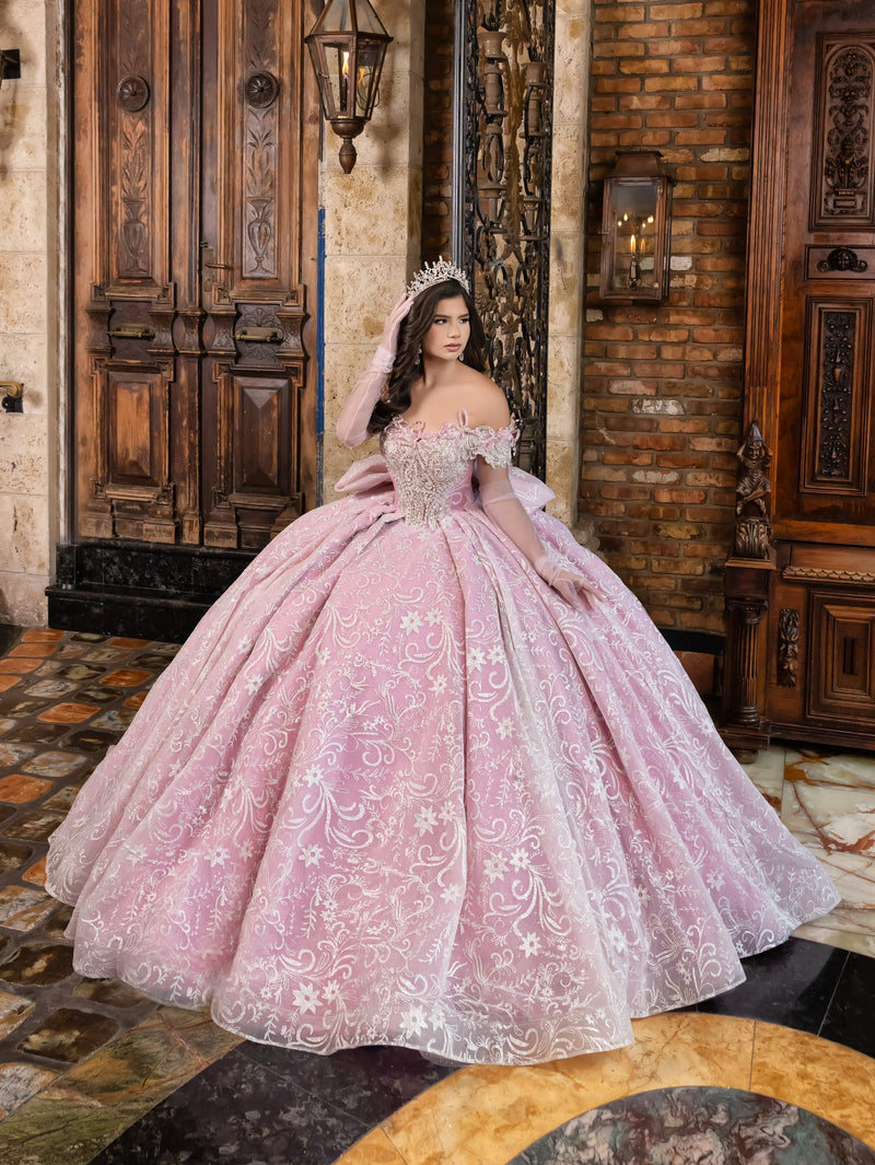 House of Wu Style 80035 - Ivory/Rose