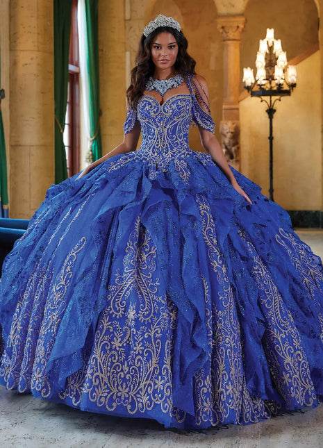 Princesa Ariana Vara PR12274 - Royal Blue/Gold