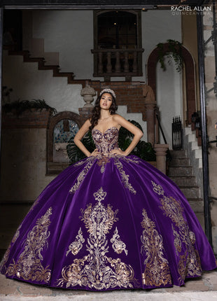 Rachel Allan Style RQ3160 - PURPLE GOLD