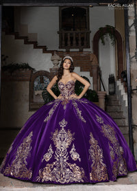 Rachel Allan Style RQ3160 - PURPLE GOLD