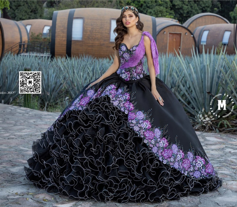 Ragazza Style M32-132 - Black/Lilac