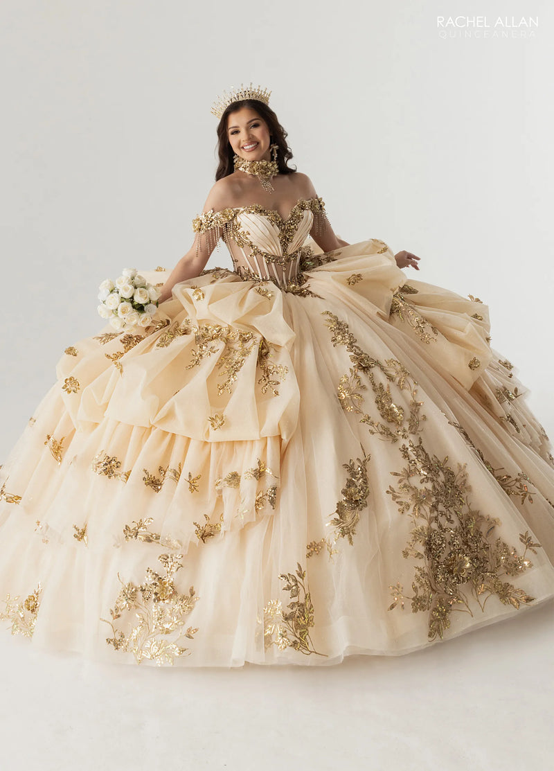 Rachel Allan Style RQ6014 - CHAMPAGNE GOLD