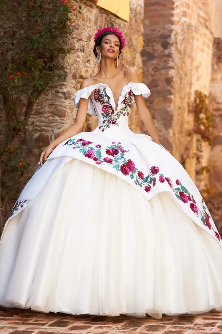 Ragazza Style M41-141 - Ivory/Fucsia