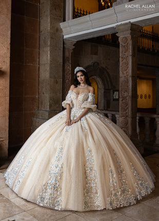 Rachel Allan Style RQ1165 - IVORY CHAMPAGNE