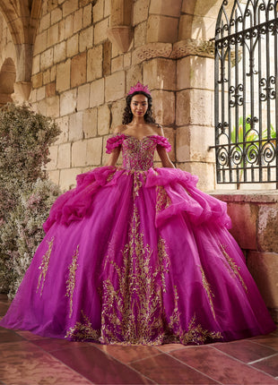 House of Wu Style 80055 - Magenta/Gold