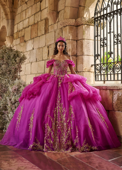House of Wu Style 80055 - Magenta/Gold