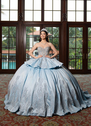 Morilee Style 4080030 - Light Bluesilver