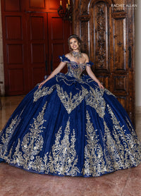 Rachel Allan Style RQ1180 - NAVY GOLD