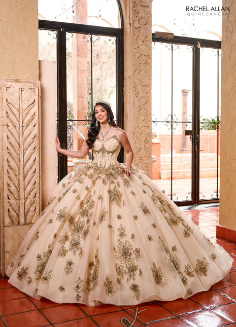 Rachel Allan Style RQ1149 - CHAMPAGNE ROSE GOLD
