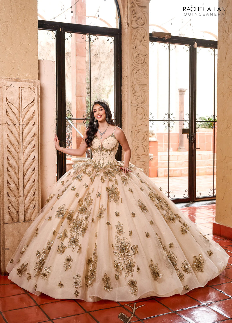 Rachel Allan Style RQ1149 - CHAMPAGNE ROSE GOLD