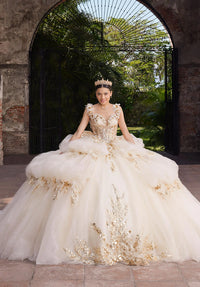 Morilee Style 89536 - Champagne/Gold