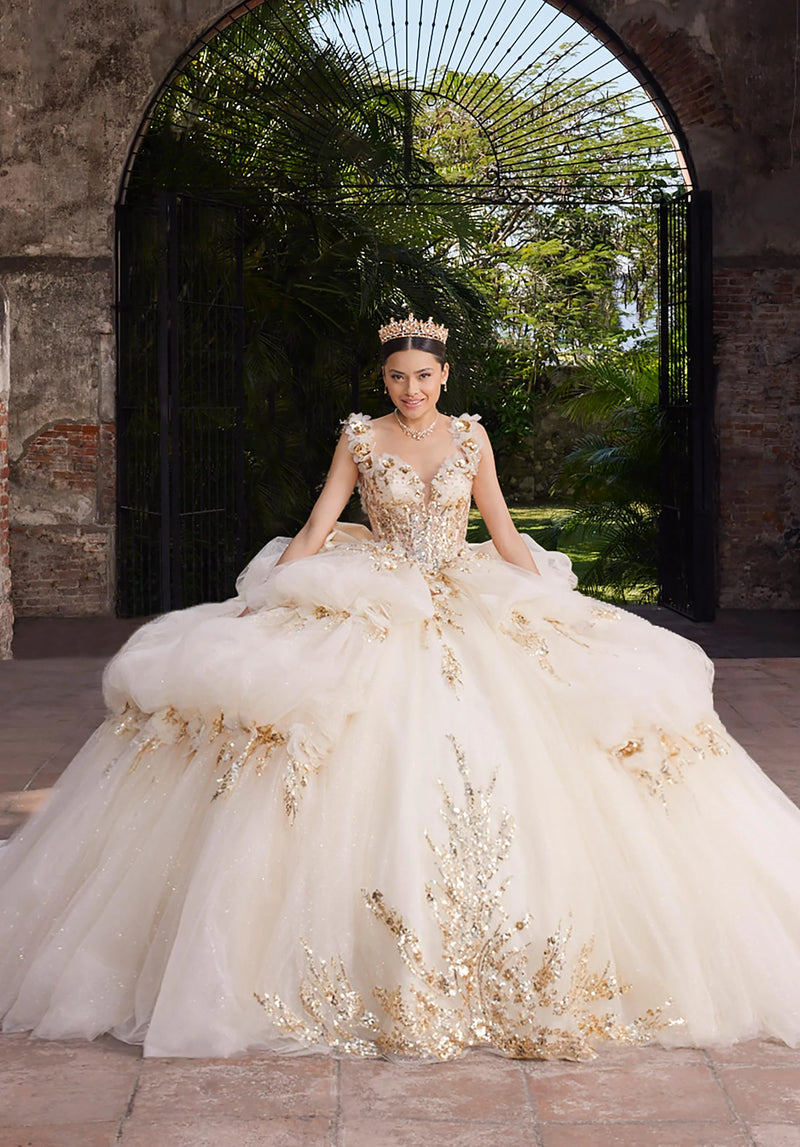 Morilee Style 89536 - Champagne/Gold