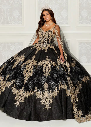 Princesa Ariana Vara PR30085 - Black/Gold