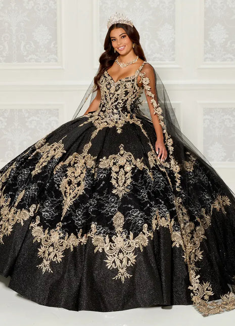 Princesa Ariana Vara PR30085 - Black/Gold