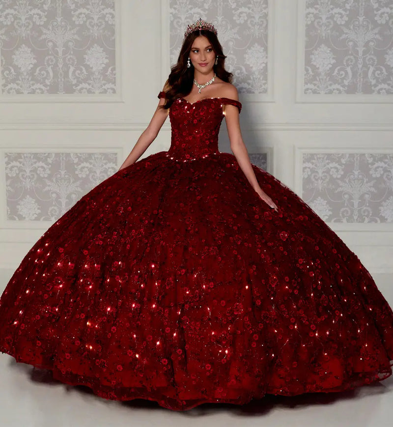 Princesa Ariana Vara PR12266 - Dark Red