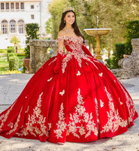 Princesa Ariana Vara PR30136 - Scarlet Red/Gold