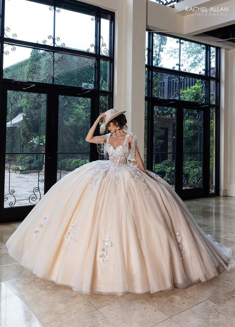 Rachel Allan Style RQ1182 - IVORY CHAMPAGNE