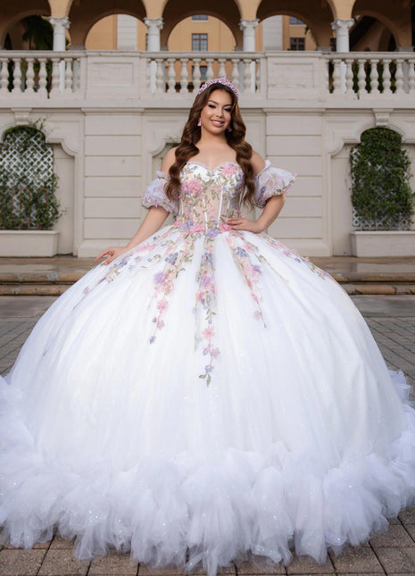 Morilee Style 89510 - Ivory/Multi