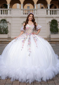 Morilee Style 89510 - Ivory/Multi