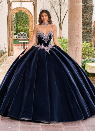 Rachel Allan Style RQ2198 - NAVY MULTI