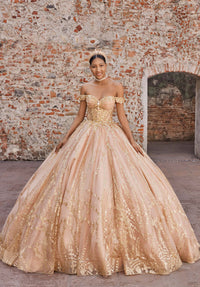 Morilee Style 89557 - Blush Nude/Gold