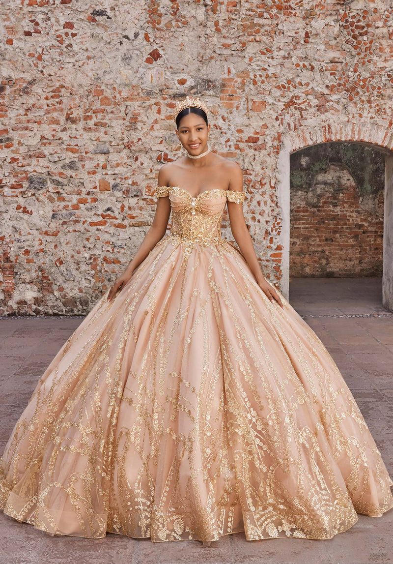 Morilee Style 89557 - Blush Nude/Gold