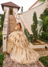 Rachel Allan Style RQ2202 - CHAMPAGNE GOLD