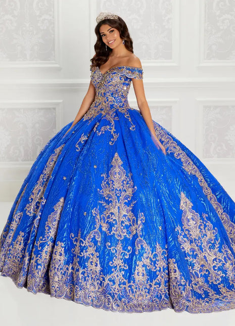 Princesa Ariana Vara PR22148 - Royal Blue/Gold