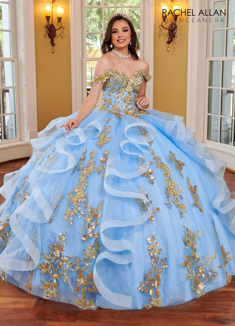 Rachel Allan Style RQ2165 - AZURE GOLD