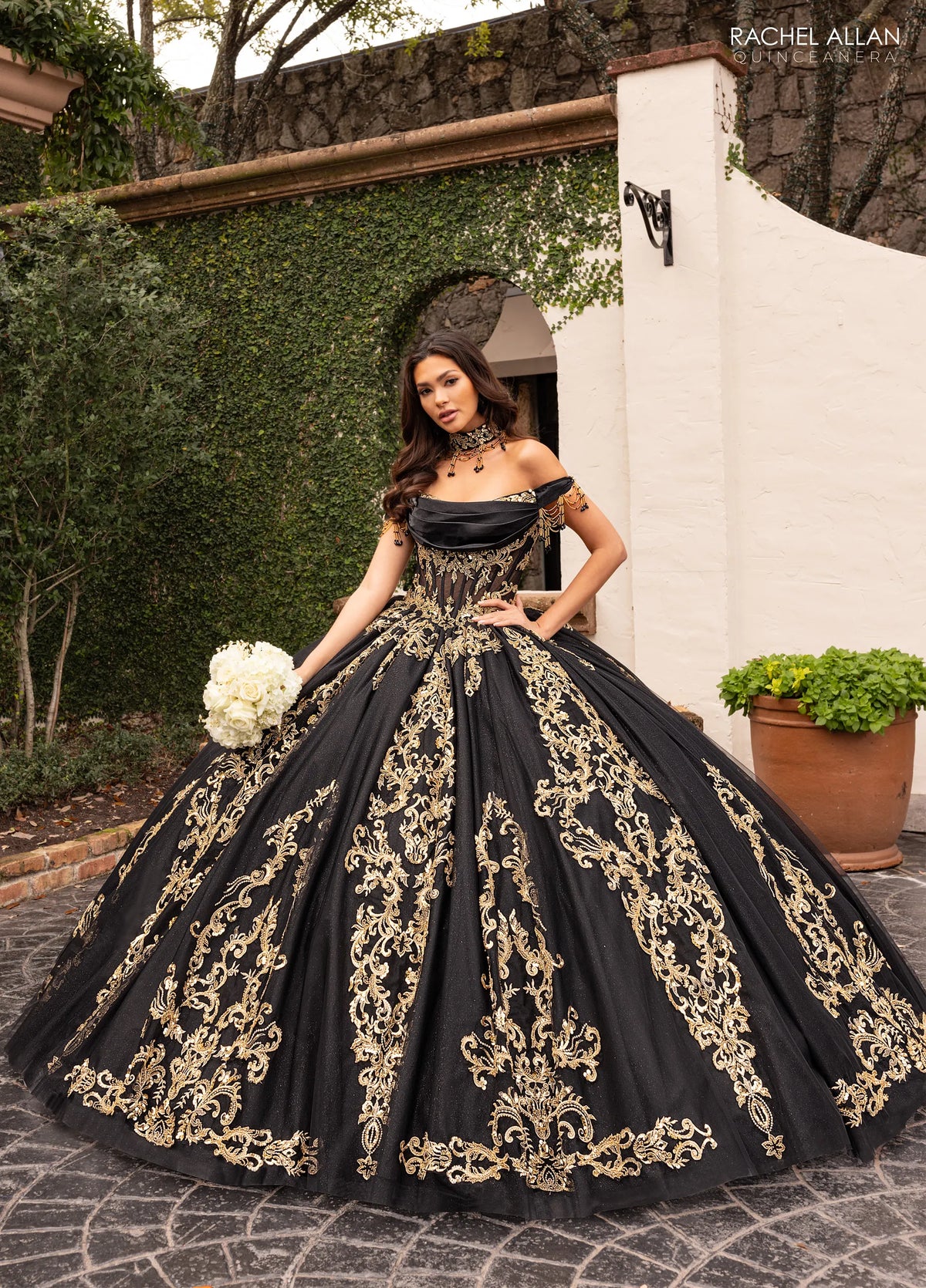 Rachel Allan Style RQ2230 - BLACK GOLD