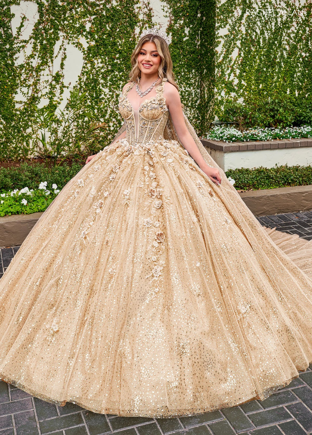 Rachel Allan Style RQ3135 - CHAMPAGNE