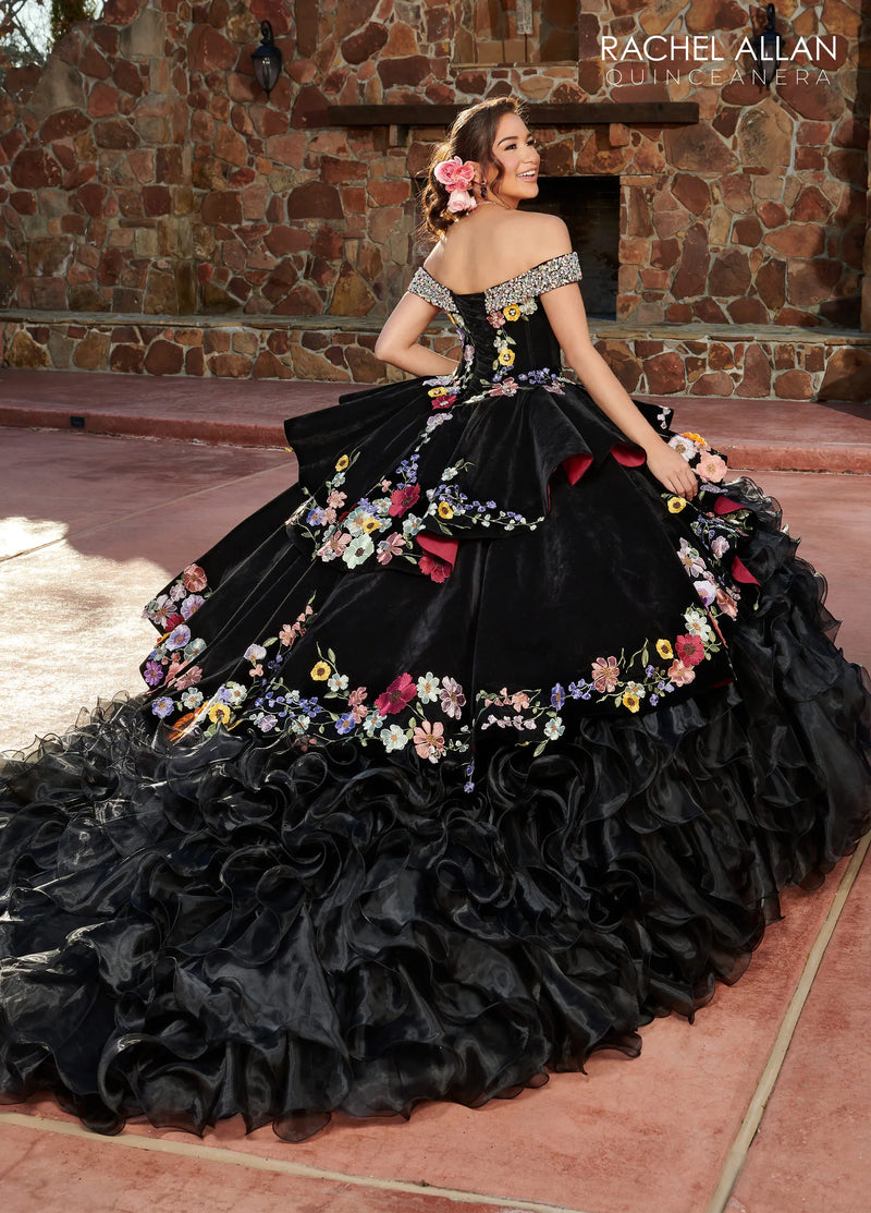 Rachel Allan Style RQ3111 - BLACK MULTI