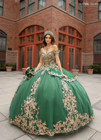Rachel Allan Style RQ3129 - EMERALD GOLD