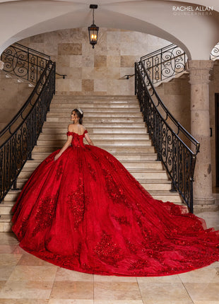 Rachel Allan Style RQ2215 - DEEP RED